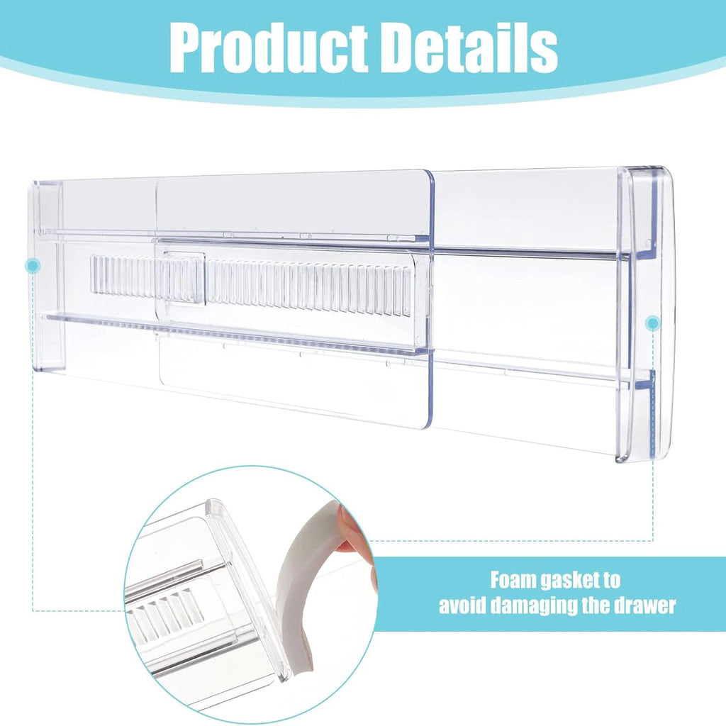 Expandable Drawer Divider 6-Pac